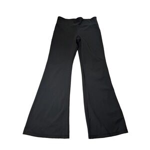 GapFit Studio Sky High Y2K Flare PowerYou Leggings Black - Size L
